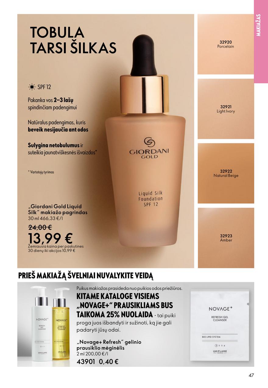 Oriflame katalogas akcijos nuo 
  2025-12-31 iki 
  2026-01-27 | Leidinukas.lt puslapis 47