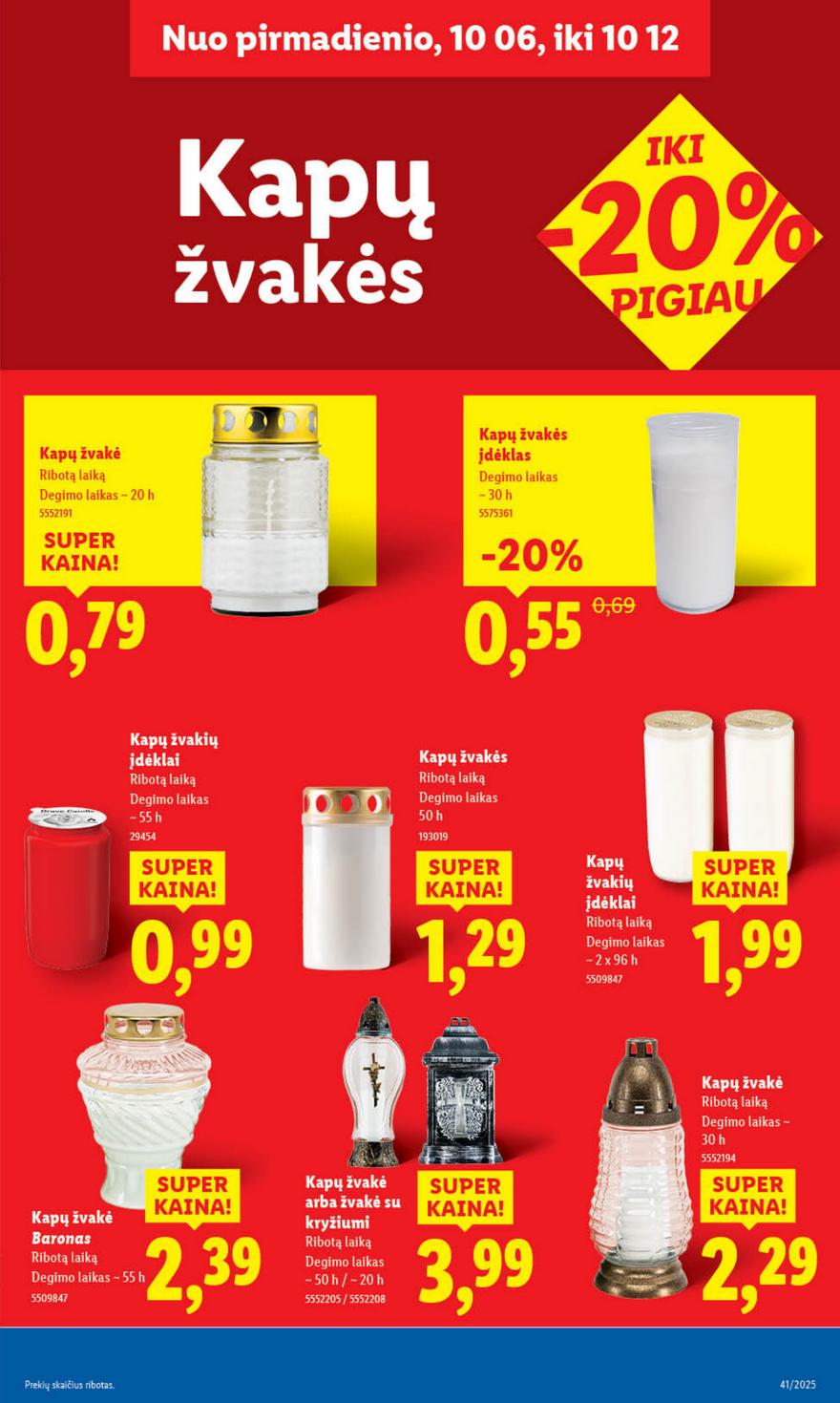 Lidl leidinys naujas akcijos nuo 
  2025-10-06 iki 
  2025-10-12 | Leidinukas.lt puslapis 53