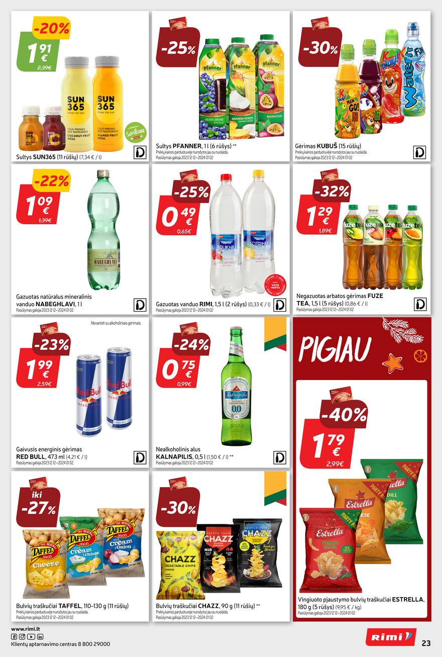 Rimi leidinys akcijos nuo 
  2023-12-12 iki 
  2023-12-18 | Leidinukas.lt puslapis 23