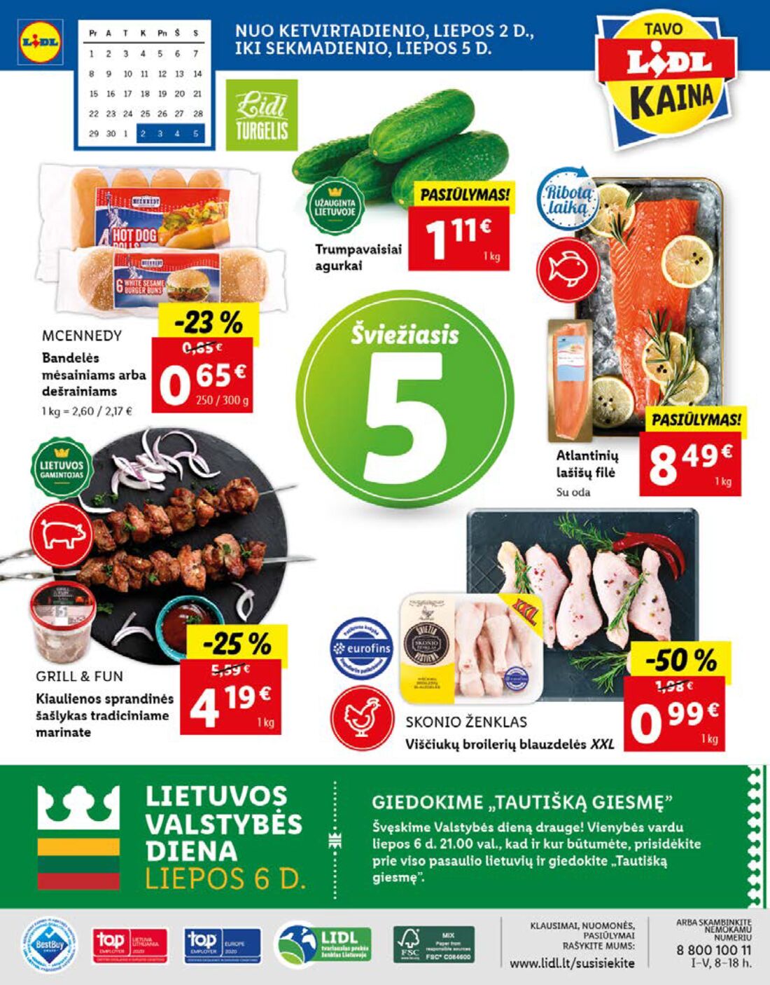 Lidl savaitinis leidinys akcijos nuo 
  2020-06-29 iki 
  2020-07-05 | Leidinukas.lt puslapis 56