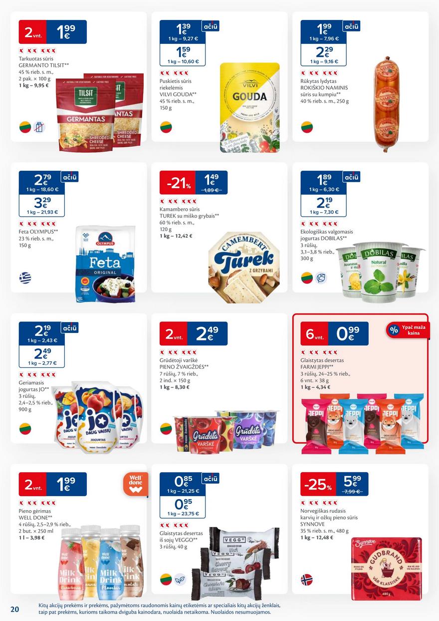Maxima savaitinis leidinys 37 akcijos nuo
2024-09-10 iki
2024-09-16 | Leidinukas.lt puslapis 20