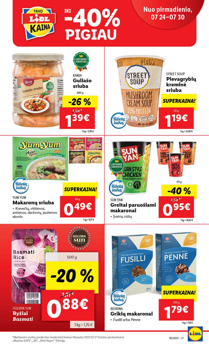 Lidl pasiūlymai akcijos nuo 
  2023-07-24 iki 
  2023-07-30 | Leidinukas.lt puslapis 35