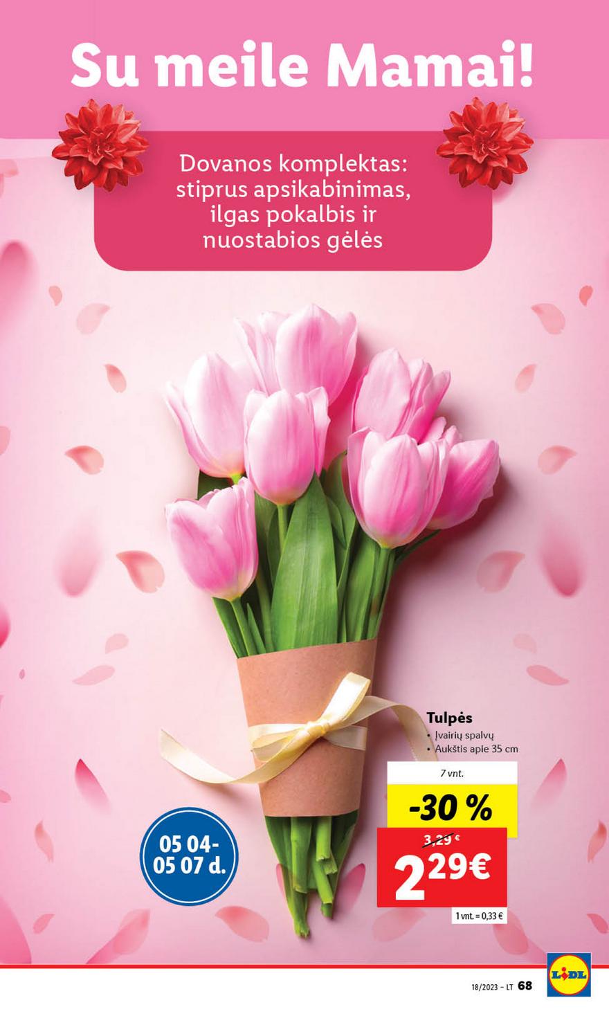 Lidl pasiūlymai akcijos nuo 
  2023-05-01 iki 
  2023-05-07 | Leidinukas.lt puslapis 68