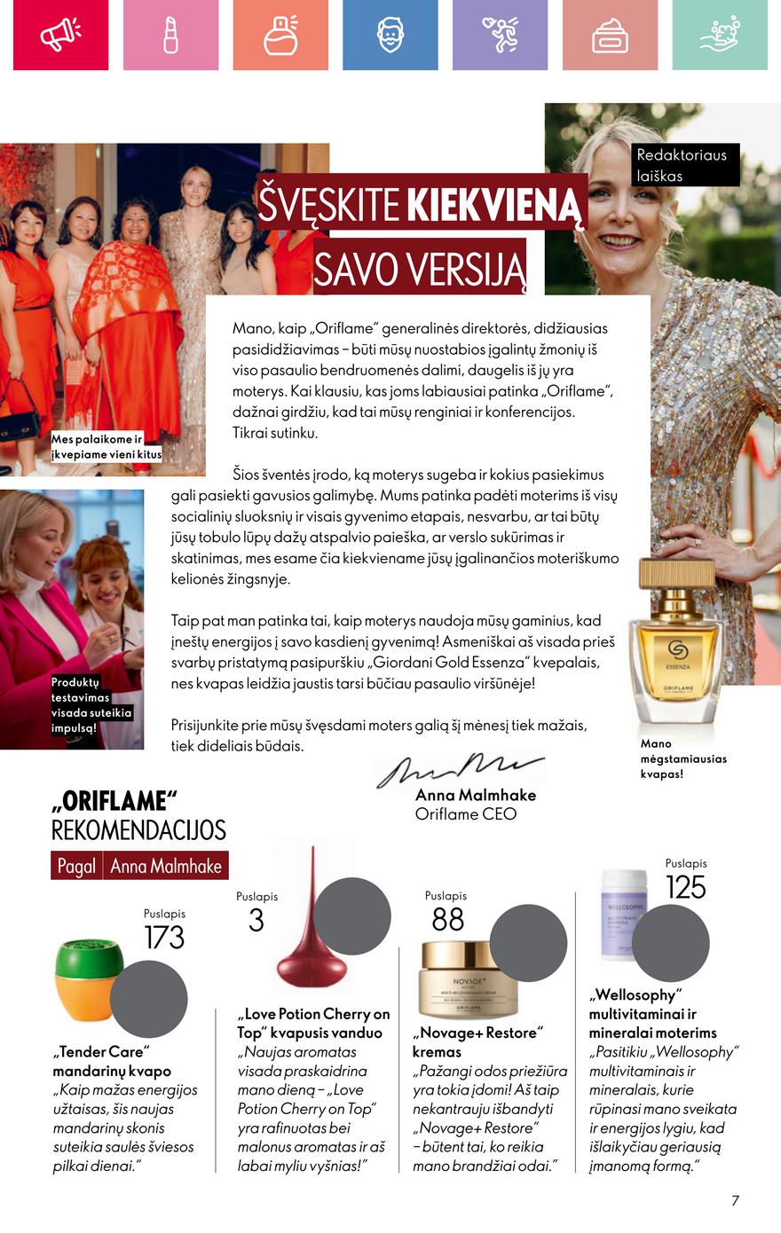 Oriflame katalogas akcijos nuo 
  2025-02-16 iki 
  2025-03-08 | Leidinukas.lt puslapis 7