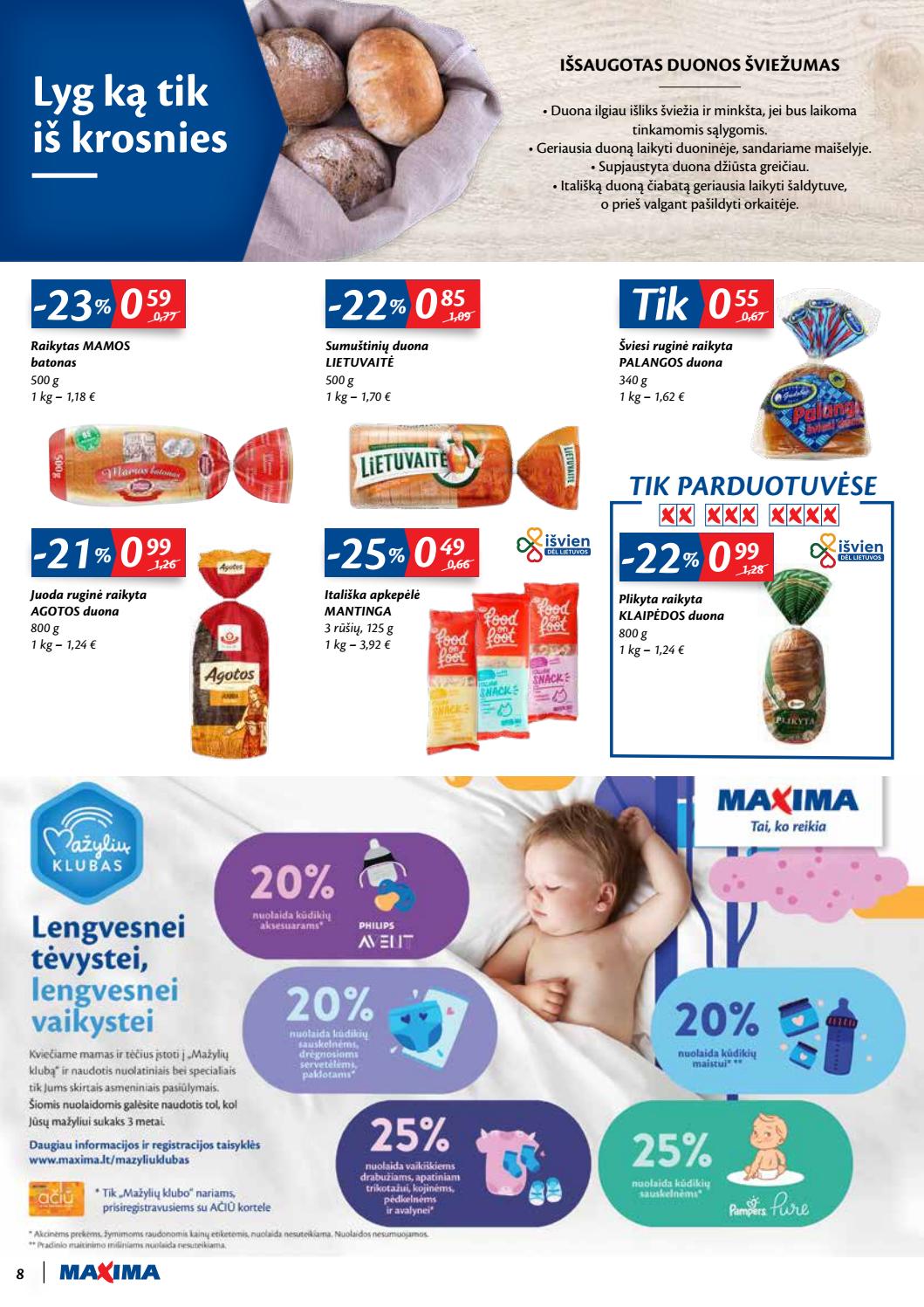 Maxima kaininis leidinys akcijos nuo 
  2020-11-03 iki 
  2020-11-09 | Leidinukas.lt puslapis 8