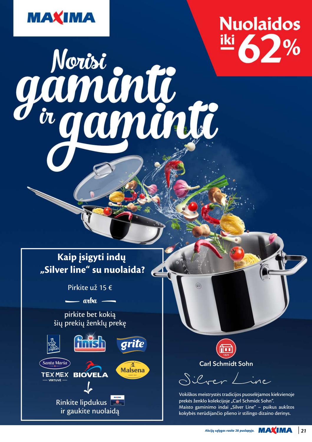 Maxima kaininis leidinys akcijos nuo 
  2020-11-03 iki 
  2020-11-09 | Leidinukas.lt puslapis 21