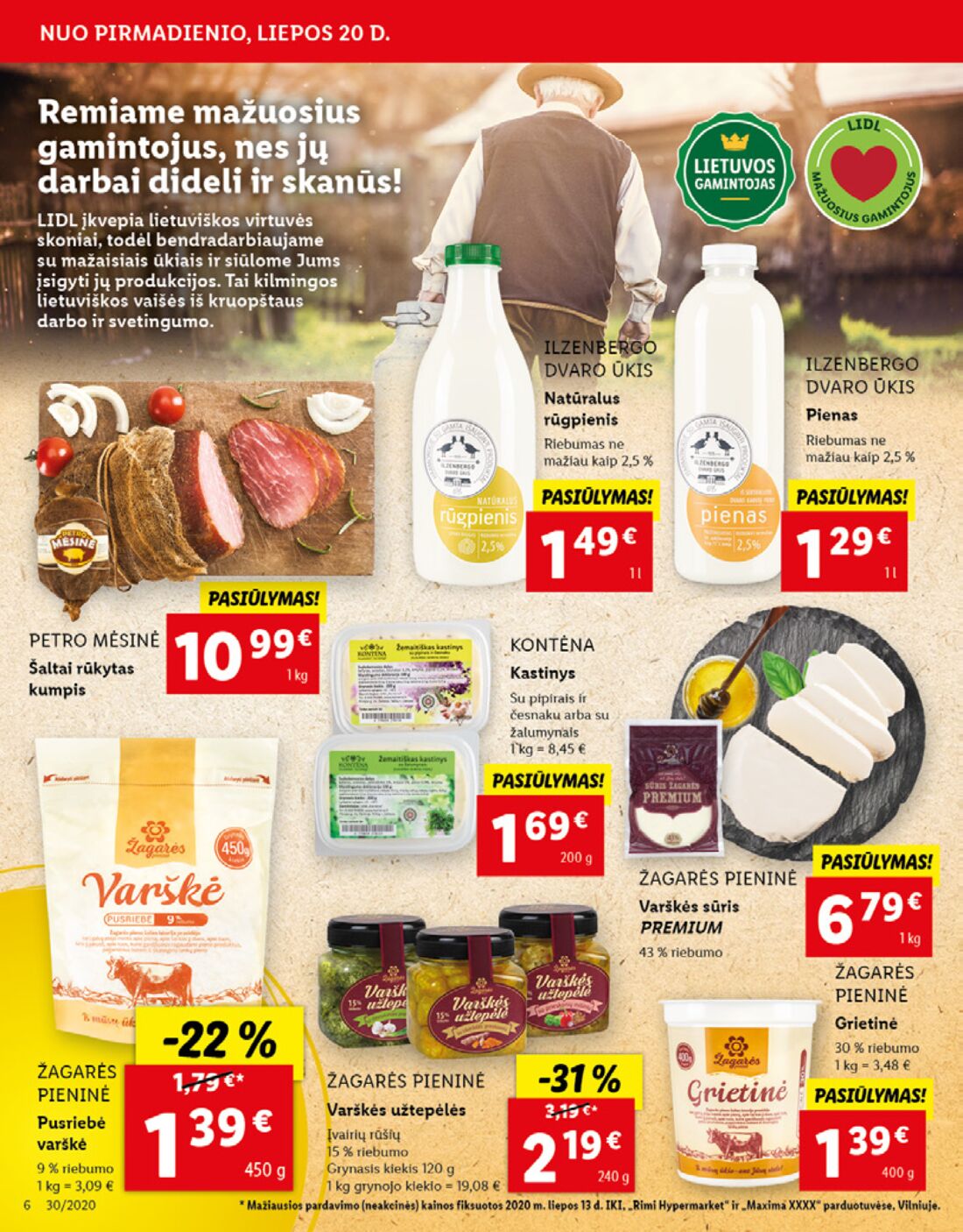 Lidl savaitinis leidinys akcijos nuo 
  2020-07-20 iki 
  2020-07-26 | Leidinukas.lt puslapis 6