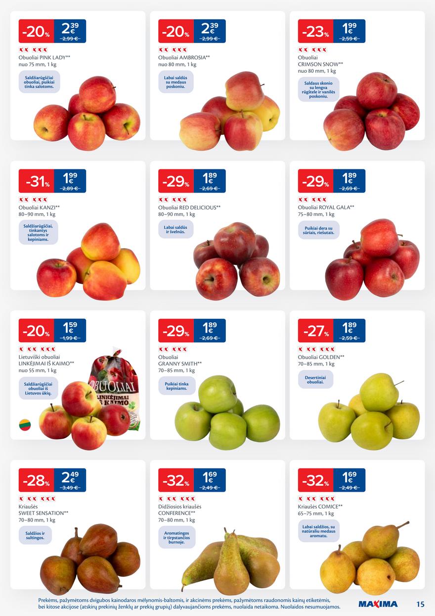 Maxima leidinys akcijos nuo 
  2026-02-17 iki 
  2026-02-23 | Leidinukas.lt puslapis 15