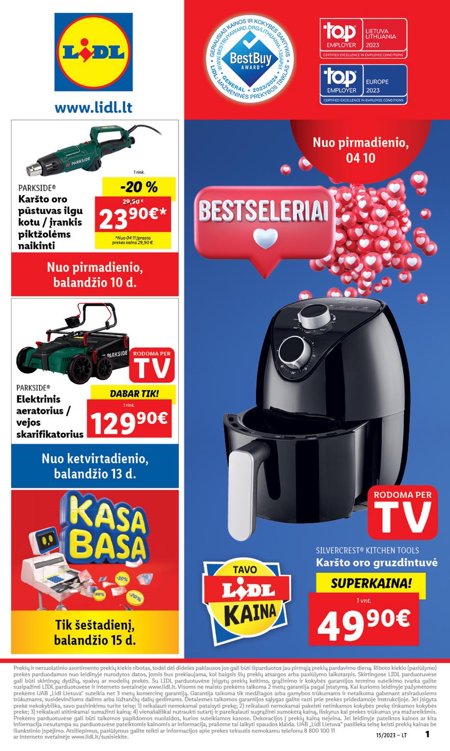 Ldil ne maisto prekių pasiūlymai akcijos nuo 
  2023-04-10 iki 
  2023-04-16 | Leidinukas.lt puslapis 1
