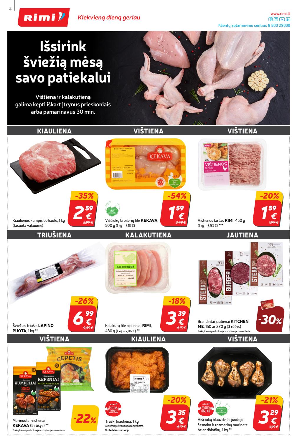 Rimi savaitinis leidinys akcijos nuo 
  2020-10-20 iki 
  2020-10-26 | Leidinukas.lt puslapis 4