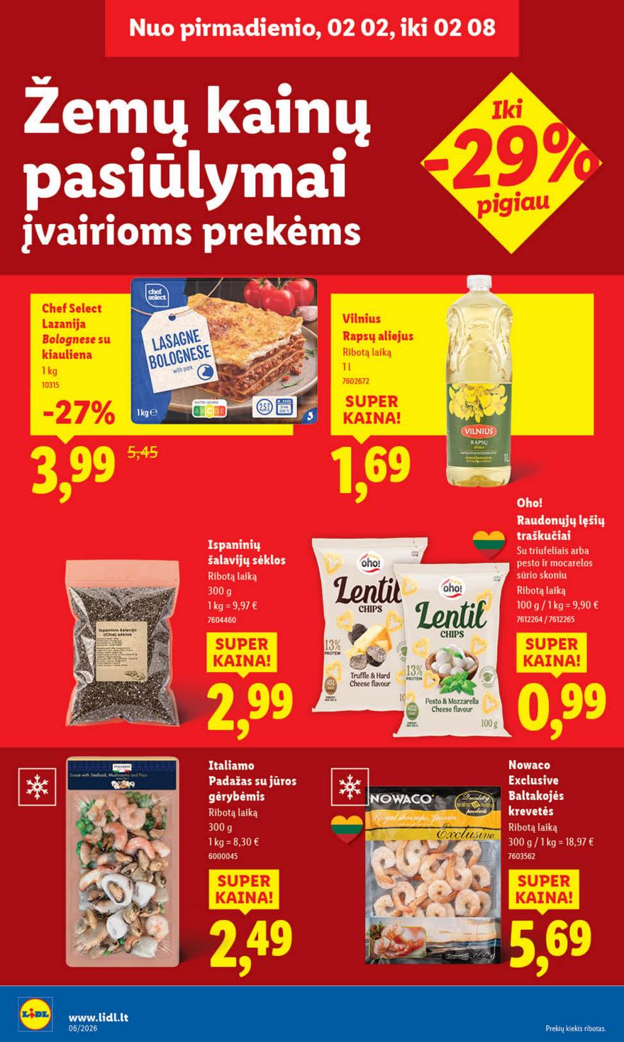 Lidl leidinys naujas akcijos nuo 
  2026-02-02 iki 
  2026-02-08 | Leidinukas.lt puslapis 16