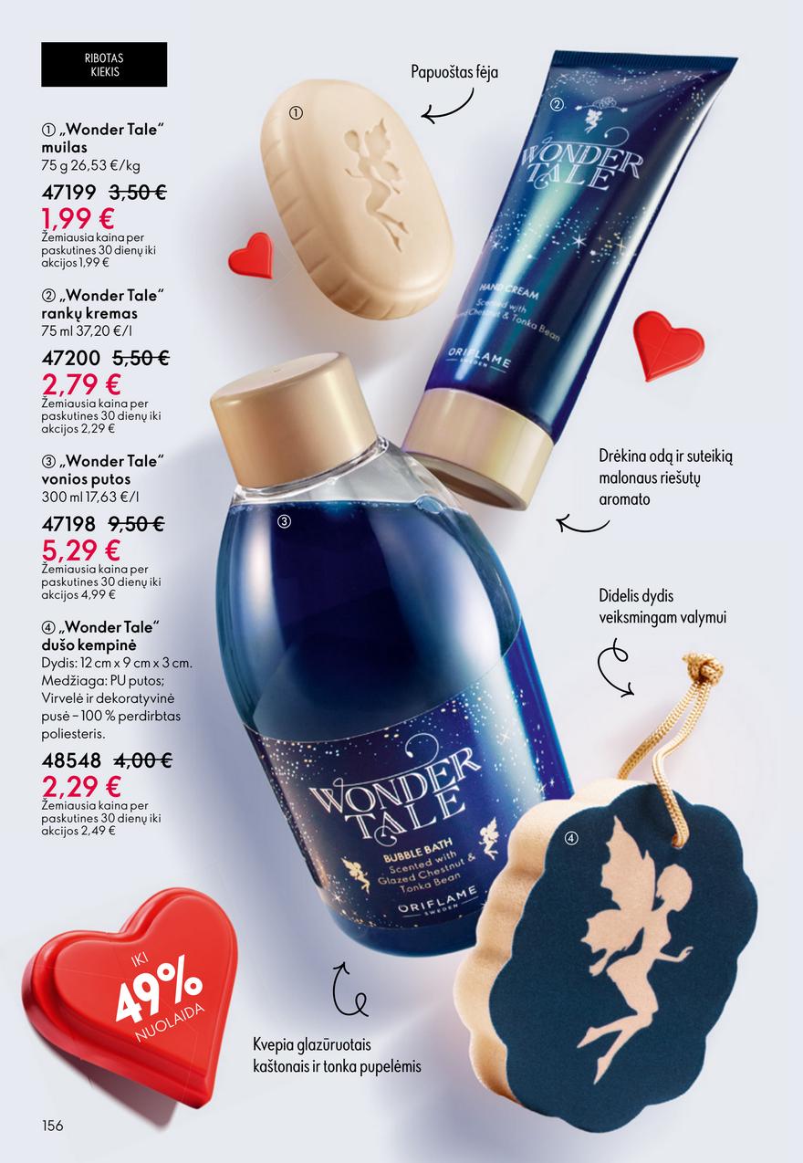 Oriflame katalogas akcijos nuo 
  2026-01-28 iki 
  2026-02-17 | Leidinukas.lt puslapis 156