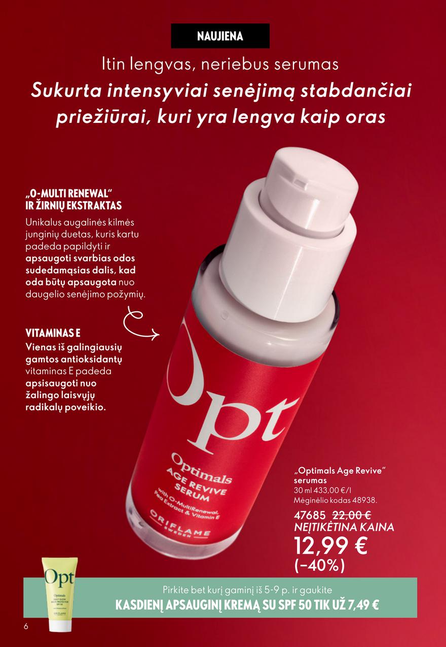 Oriflame katalogas akcijos nuo 
  2026-03-11 iki 
  2026-03-31 | Leidinukas.lt puslapis 6