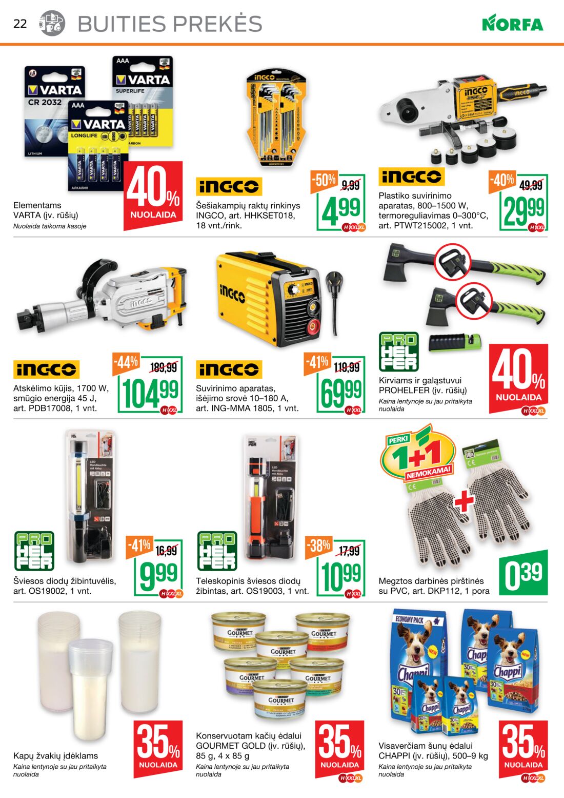 Norfa kaininis leidinys akcijos nuo 
  2019-11-28 iki 
  2019-12-11 | Leidinukas.lt puslapis 22