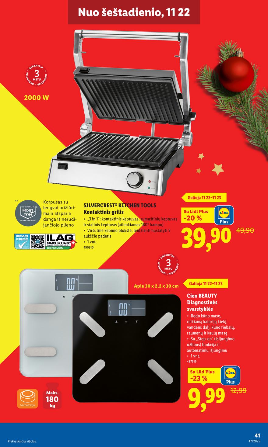 Lidl leidinys naujas akcijos nuo 
  2025-11-17 iki 
  2025-11-23 | Leidinukas.lt puslapis 43