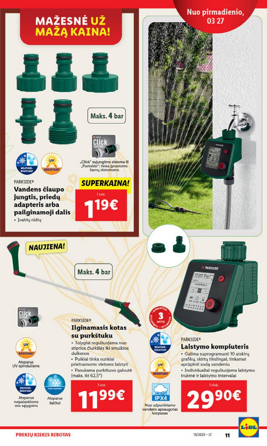 Ldil ne maisto prekių pasiūlymai akcijos nuo 
  2023-03-27 iki 
  2023-04-02 | Leidinukas.lt puslapis 11
