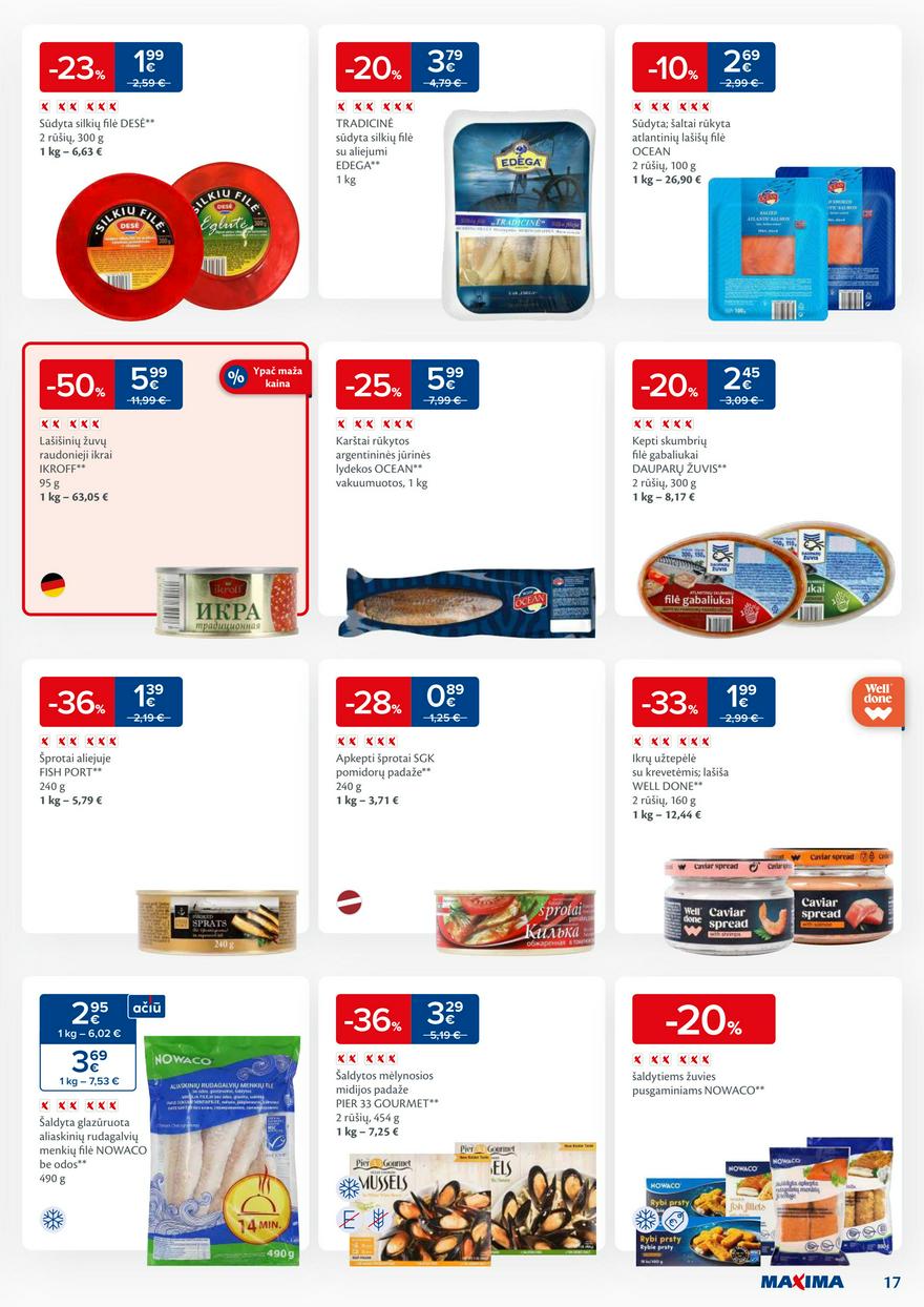 Maxima leidinys akcijos nuo 
  2024-06-04 iki 
  2024-06-10 | Leidinukas.lt puslapis 17