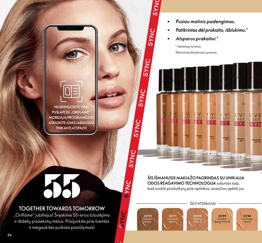 Oriflame katalogas akcijos nuo 
  2022-03-01 iki 
  2022-03-31 | Leidinukas.lt puslapis 34