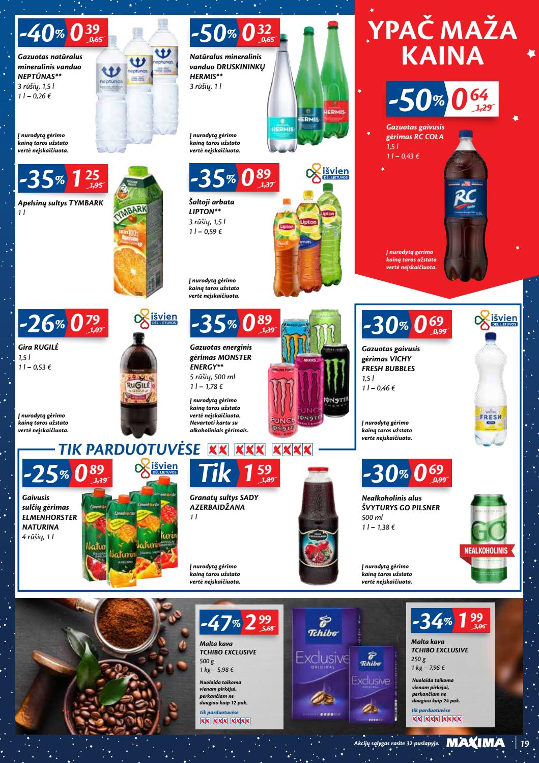 Maxima kaininis leidinys akcijos nuo 
  2020-12-01 iki 
  2020-12-07 | Leidinukas.lt puslapis 19