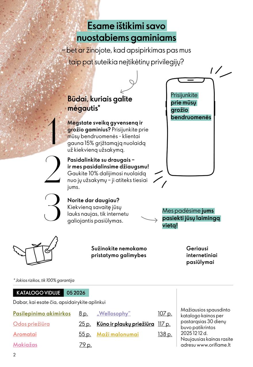 Oriflame katalogas akcijos nuo 
  2026-04-01 iki 
  2026-04-21 | Leidinukas.lt puslapis 2
