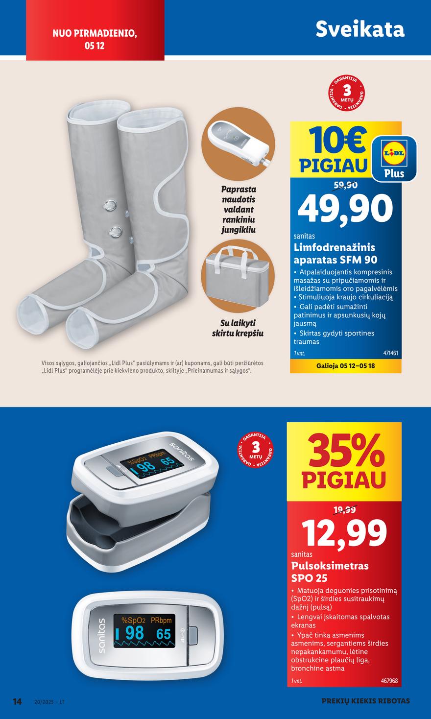 Lidl ne maisto leidinys akcijos nuo 
  2025-05-12 iki 
  2025-05-18 | Leidinukas.lt puslapis 14