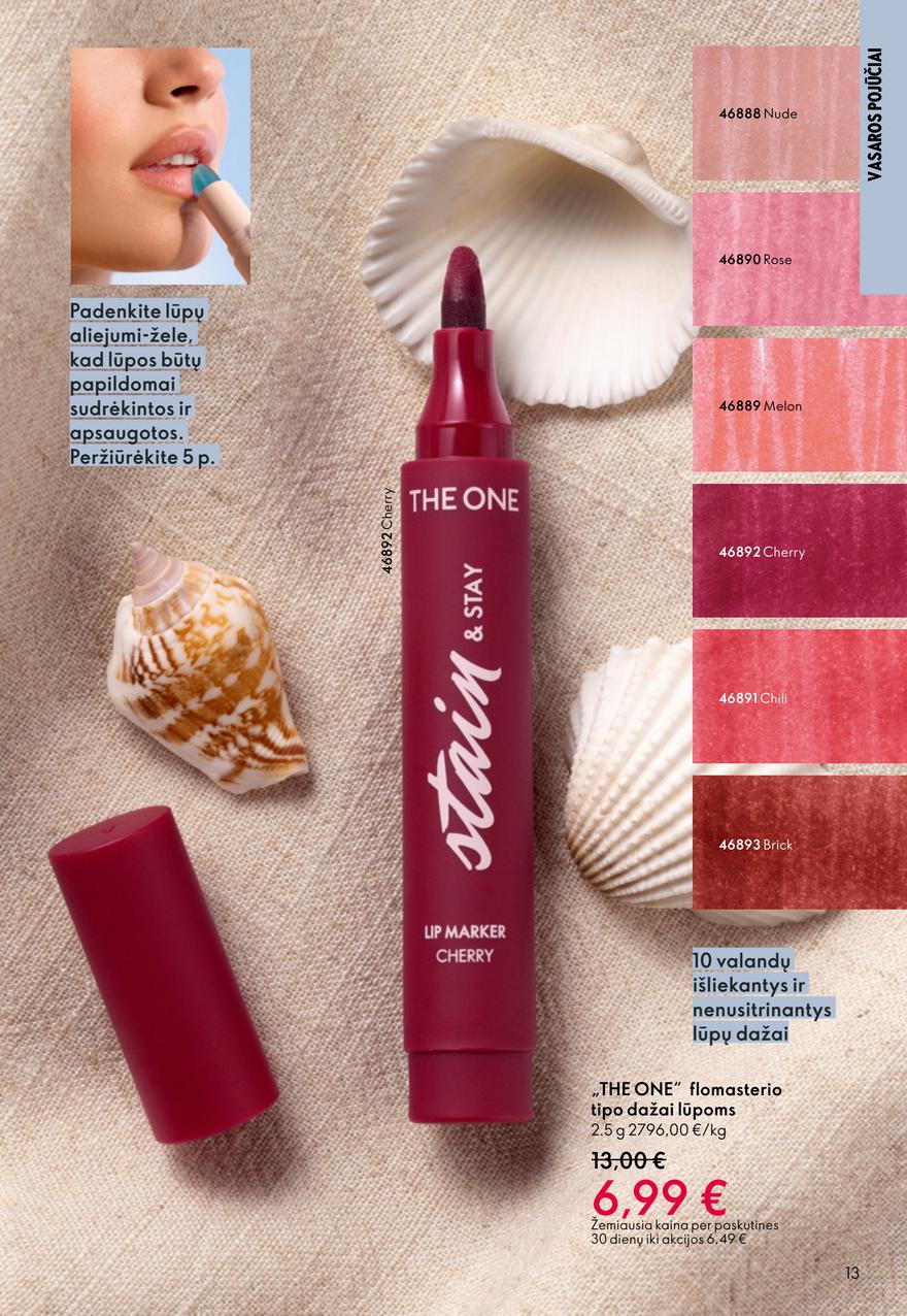 Oriflame katalogas akcijos nuo 
  2026-06-03 iki 
  2026-06-23 | Leidinukas.lt puslapis 13