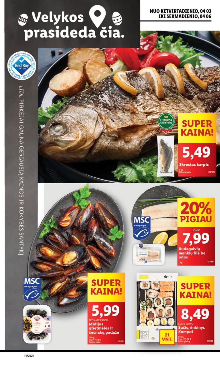 Lidl leidinys akcijos nuo 
  2025-03-31 iki 
  2025-04-06 | Leidinukas.lt puslapis 44
