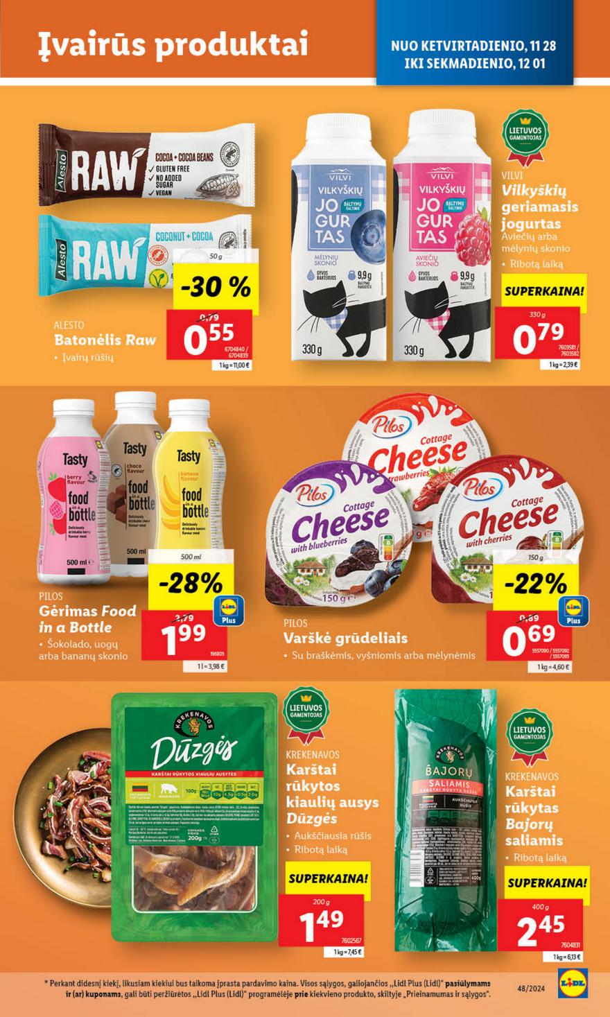 Lidl leidinys naujas akcijos nuo 
  2024-11-25 iki 
  2024-12-01 | Leidinukas.lt puslapis 39