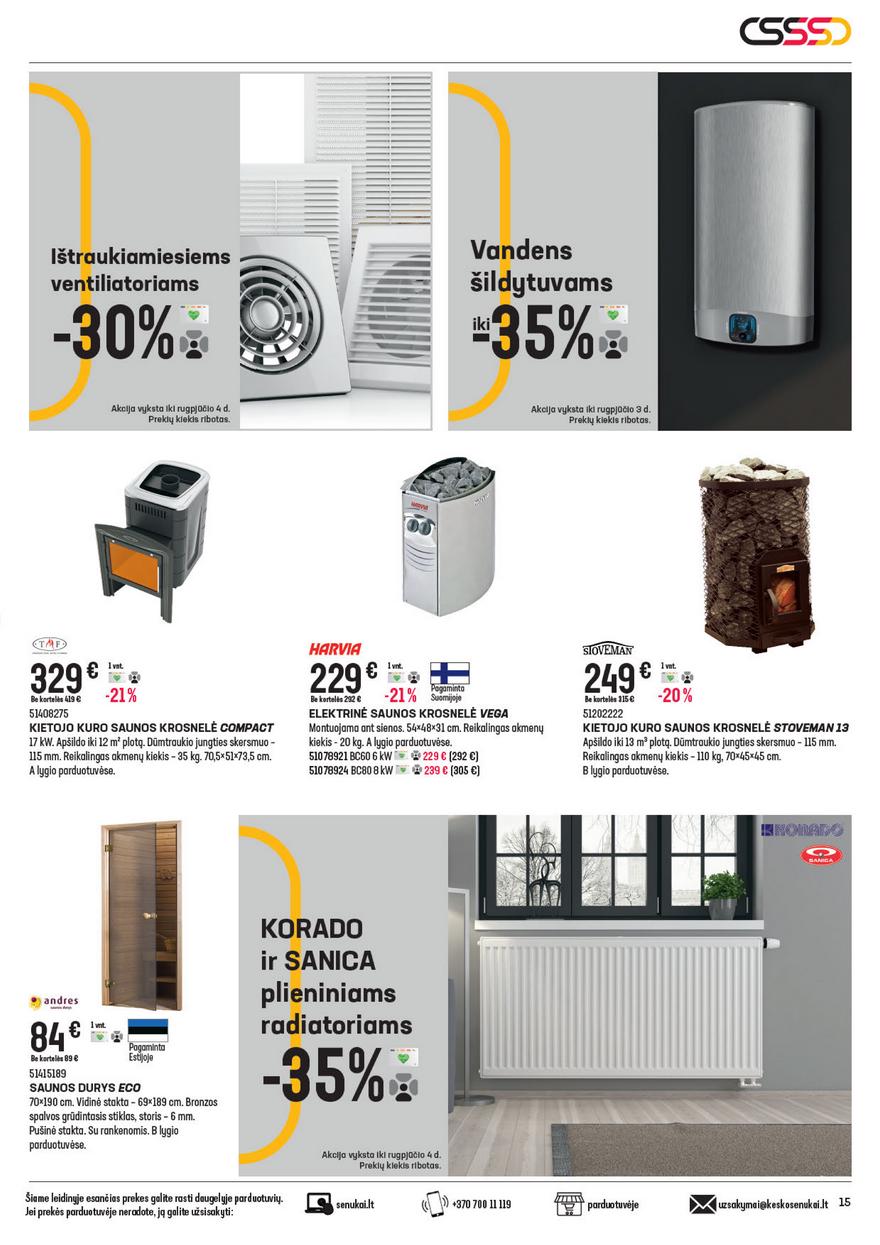 Senukai leidinys akcijos nuo 
  2021-07-14 iki 
  2021-08-03 | Leidinukas.lt puslapis 15