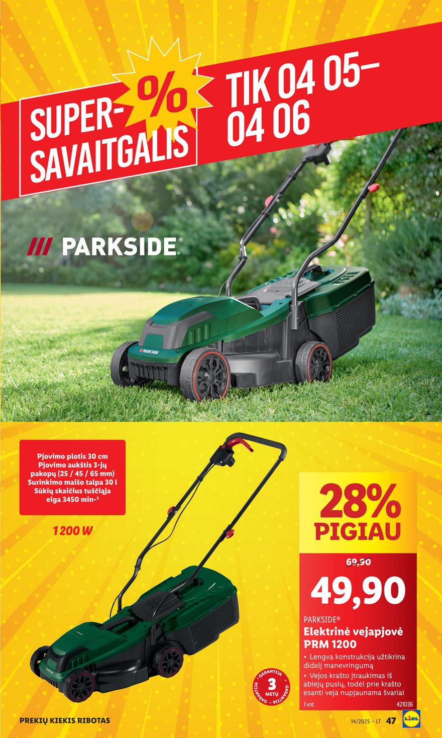 Lidl ne maisto leidinys akcijos nuo 
  2025-03-31 iki 
  2025-04-06 | Leidinukas.lt puslapis 47