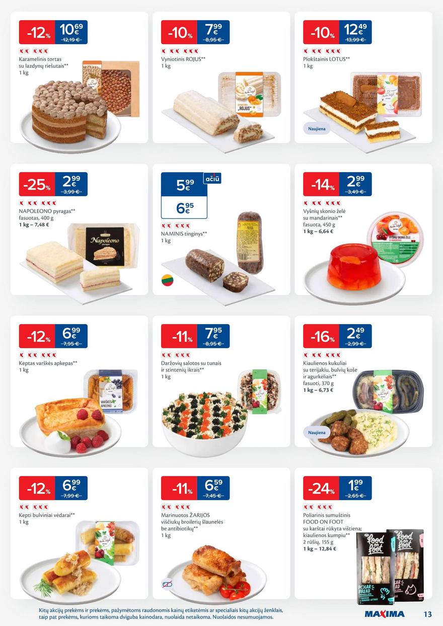 Maxima leidinys 41 akcijos nuo
2024-10-08 iki
2024-10-14 | Leidinukas.lt puslapis 13