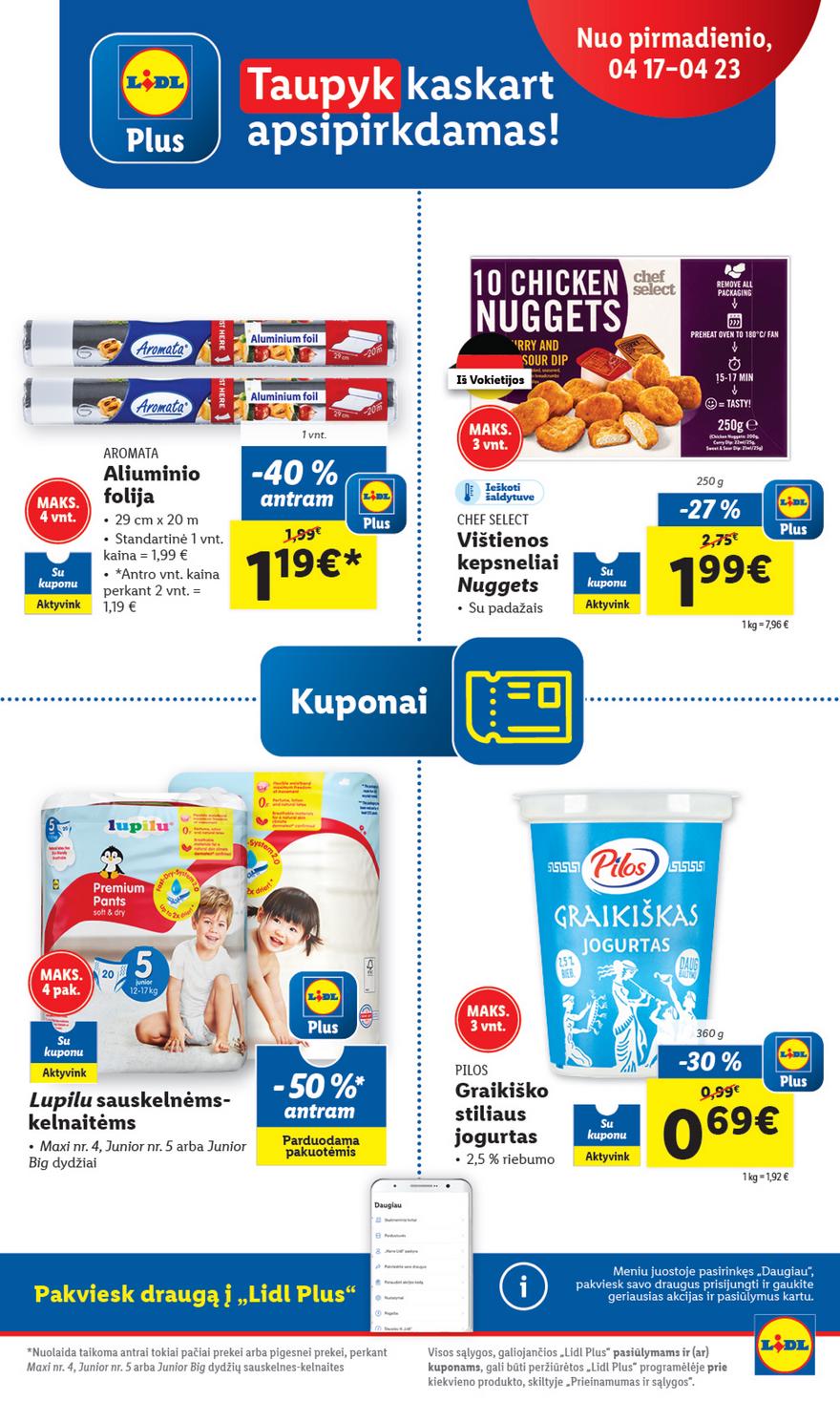 Lidl pasiūlymai akcijos nuo 
  2023-04-17 iki 
  2023-04-23 | Leidinukas.lt puslapis 12