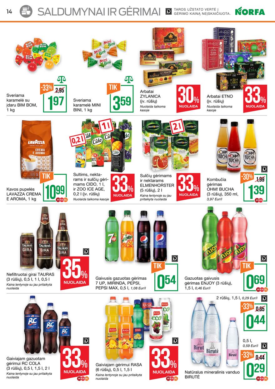 Norfos kaininis leidinys akcijos nuo 
  2021-07-01 iki 
  2021-07-14 | Leidinukas.lt puslapis 14