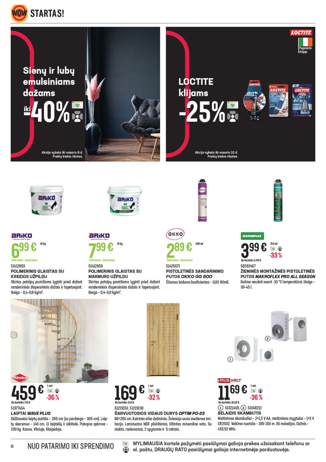 Senukai reklaminis leidinys akcijos nuo 
  2021-01-27 iki 
  2021-02-09 | Leidinukas.lt puslapis 6