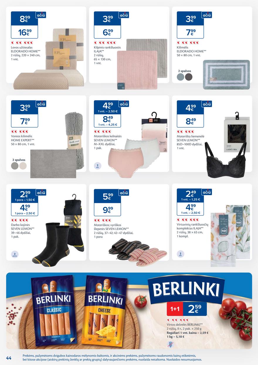 Maxima leidinys akcijos nuo 
  2026-02-10 iki 
  2026-02-16 | Leidinukas.lt puslapis 44