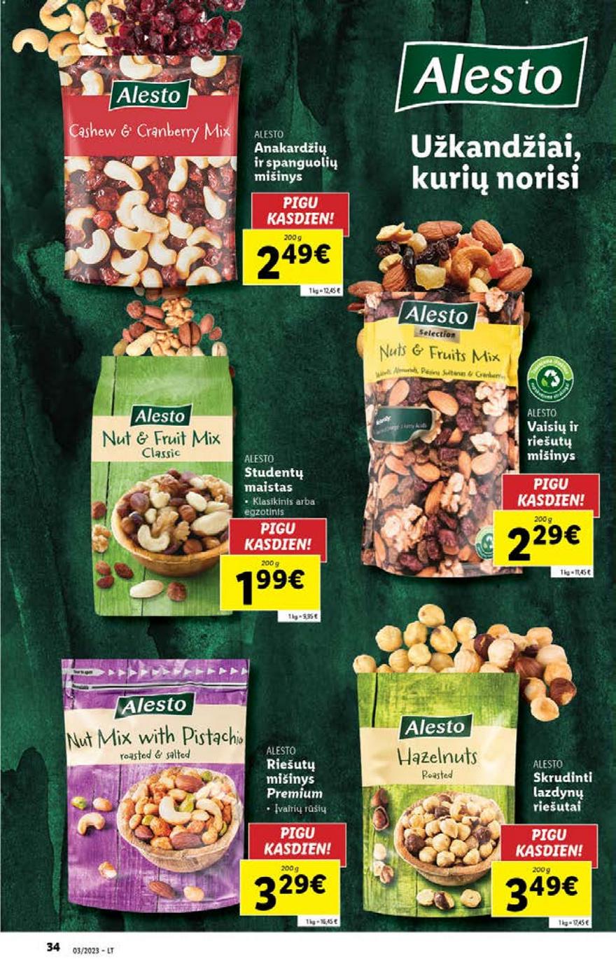 Lidl maisto prekių pasiūlymai akcijos nuo 
  2023-01-16 iki 
  2023-01-22 | Leidinukas.lt puslapis 34