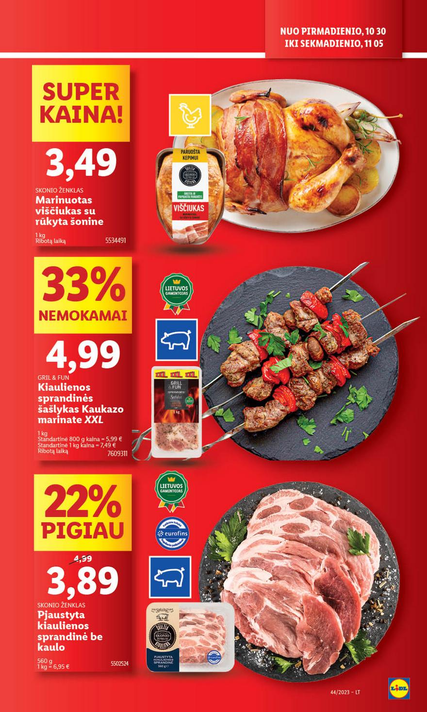 Lidl pasiūlymai akcijos nuo 
  2023-10-30 iki 
  2023-11-05 | Leidinukas.lt puslapis 7