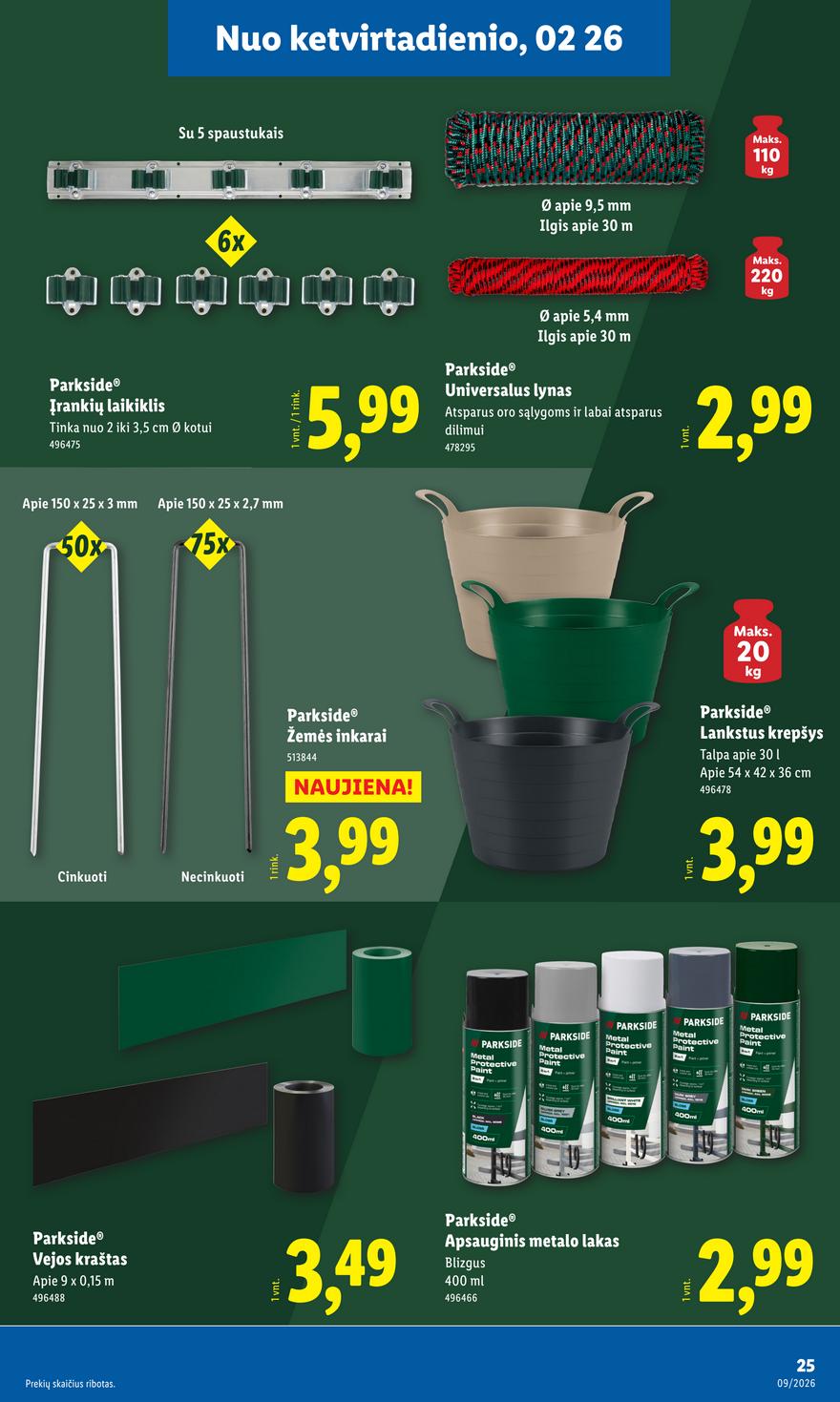 Lidl leidinys akcijos nuo 
  2026-02-23 iki 
  2026-03-01 | Leidinukas.lt puslapis 25