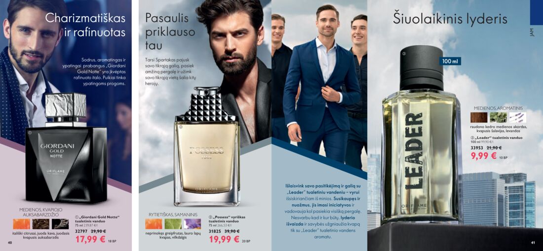 Oriflame katalogas akcijos nuo 
  2019-10-01 iki 
  2019-10-31 | Leidinukas.lt puslapis 21