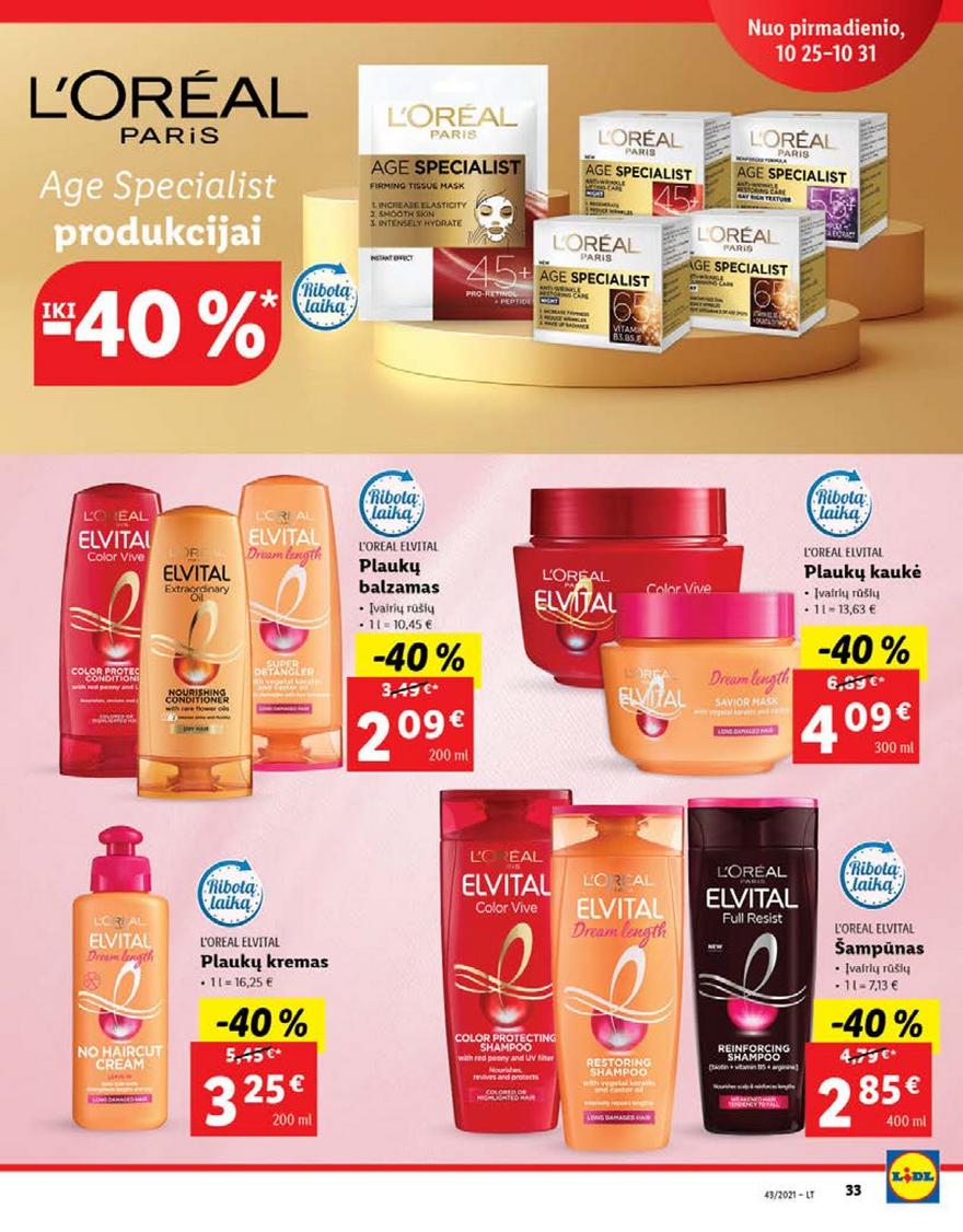 Lidl pasiūlymai akcijos nuo 
  2021-10-25 iki 
  2021-10-31 | Leidinukas.lt puslapis 33