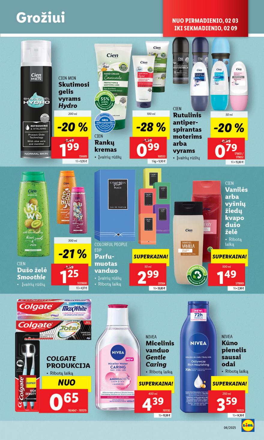 Lidl leidinys naujas akcijos nuo 
  2025-02-03 iki 
  2025-02-09 | Leidinukas.lt puslapis 33