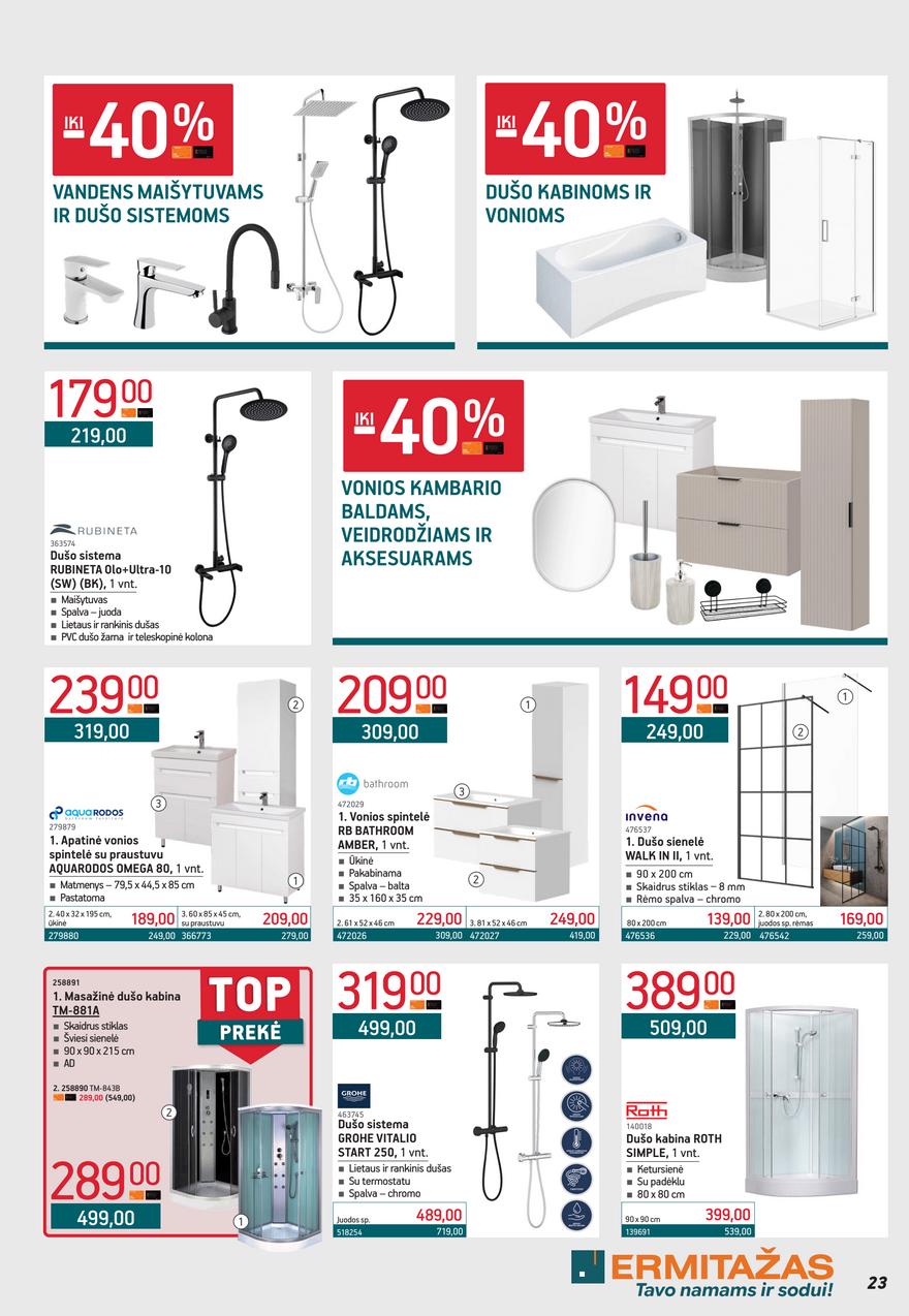 Ermitažas leidinys akcijos nuo 
  2026-04-01 iki 
  2026-05-03 | Leidinukas.lt puslapis 23