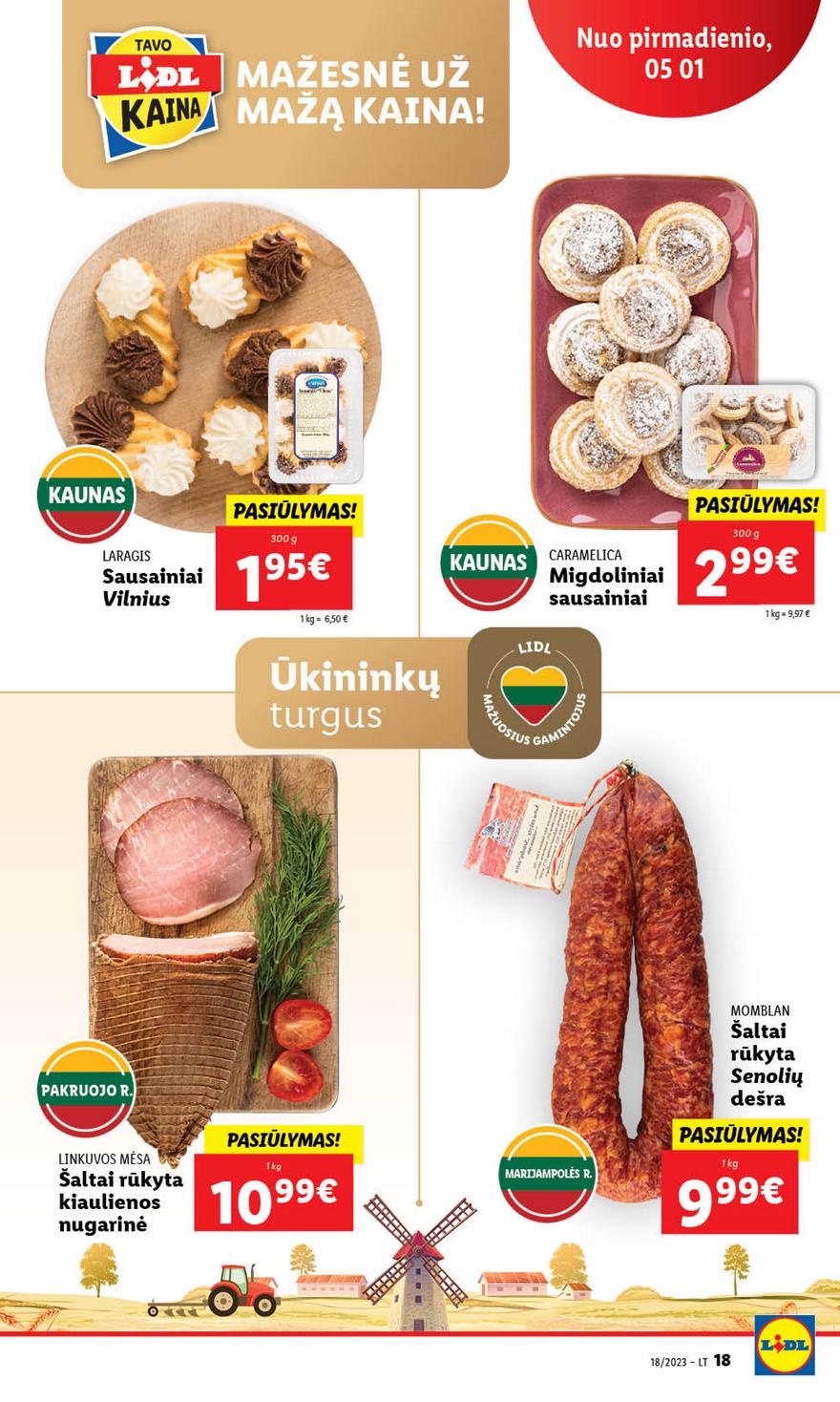 Lidl pasiūlymai akcijos nuo 
  2023-05-01 iki 
  2023-05-07 | Leidinukas.lt puslapis 18