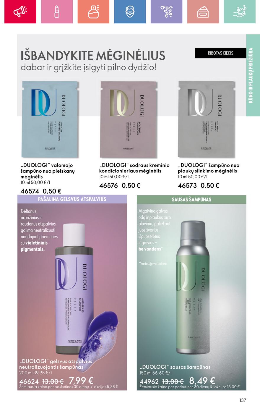 Oriflame katalogas akcijos nuo 
  2025-05-11 iki 
  2025-05-31 | Leidinukas.lt puslapis 137