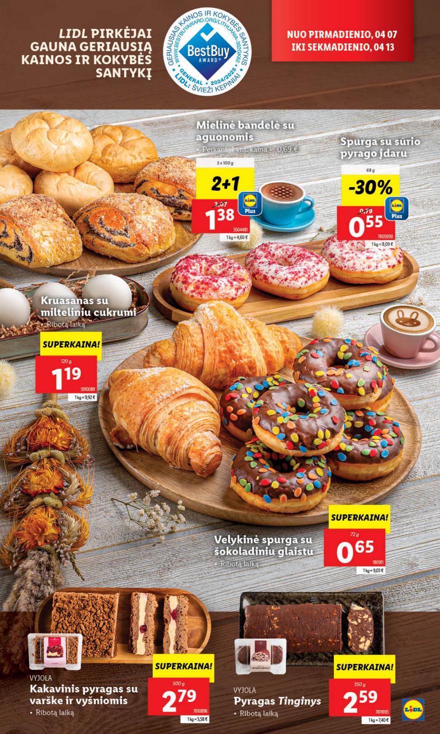 Lidl leidinys akcijos nuo 
  2025-04-07 iki 
  2025-04-13 | Leidinukas.lt puslapis 5