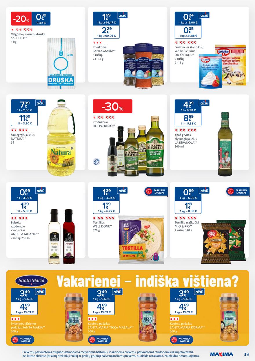 Maxima leidinukas akcijos nuo 
  2026-01-06 iki 
  2026-01-12 | Leidinukas.lt puslapis 33