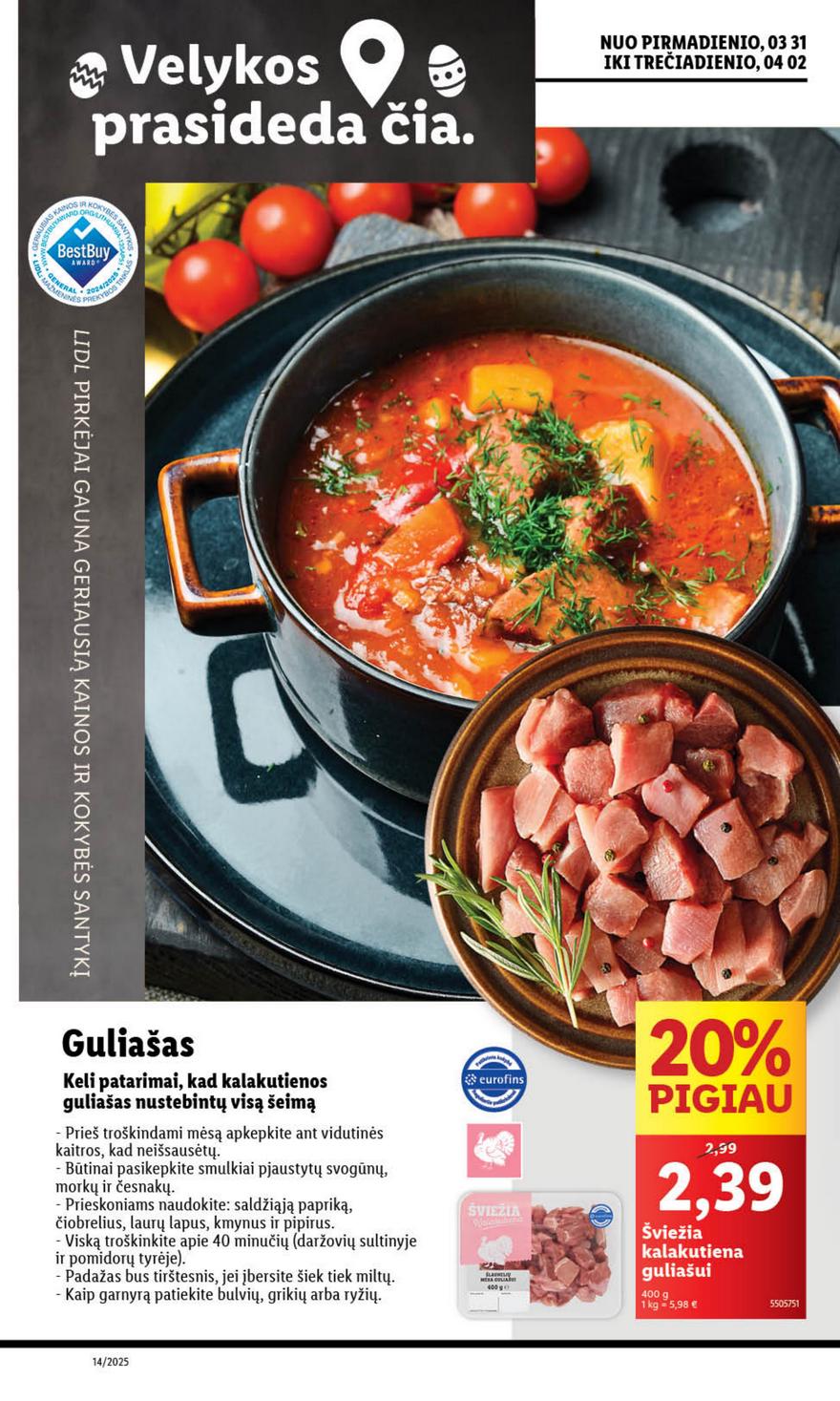 Lidl leidinys akcijos nuo 
  2025-03-31 iki 
  2025-04-06 | Leidinukas.lt puslapis 6
