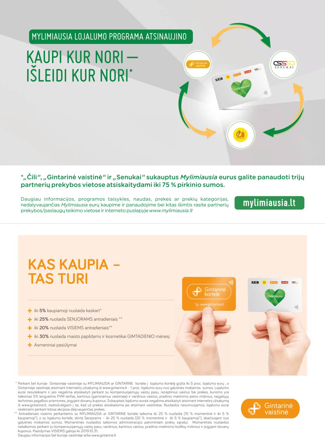 Gintarinė vaistinė leidinys akcijos nuo 
  2019-10-01 iki 
  2019-10-31 | Leidinukas.lt puslapis 2