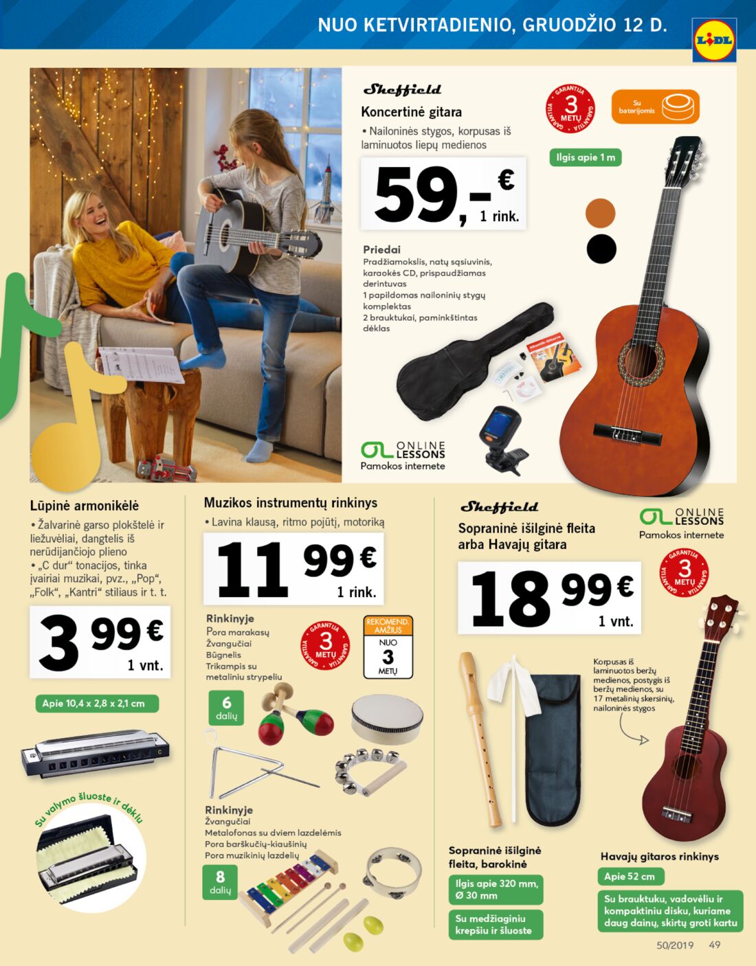 Lidl savaitinis leidinys akcijos nuo 
  2019-12-09 iki 
  2019-12-15 | Leidinukas.lt puslapis 49