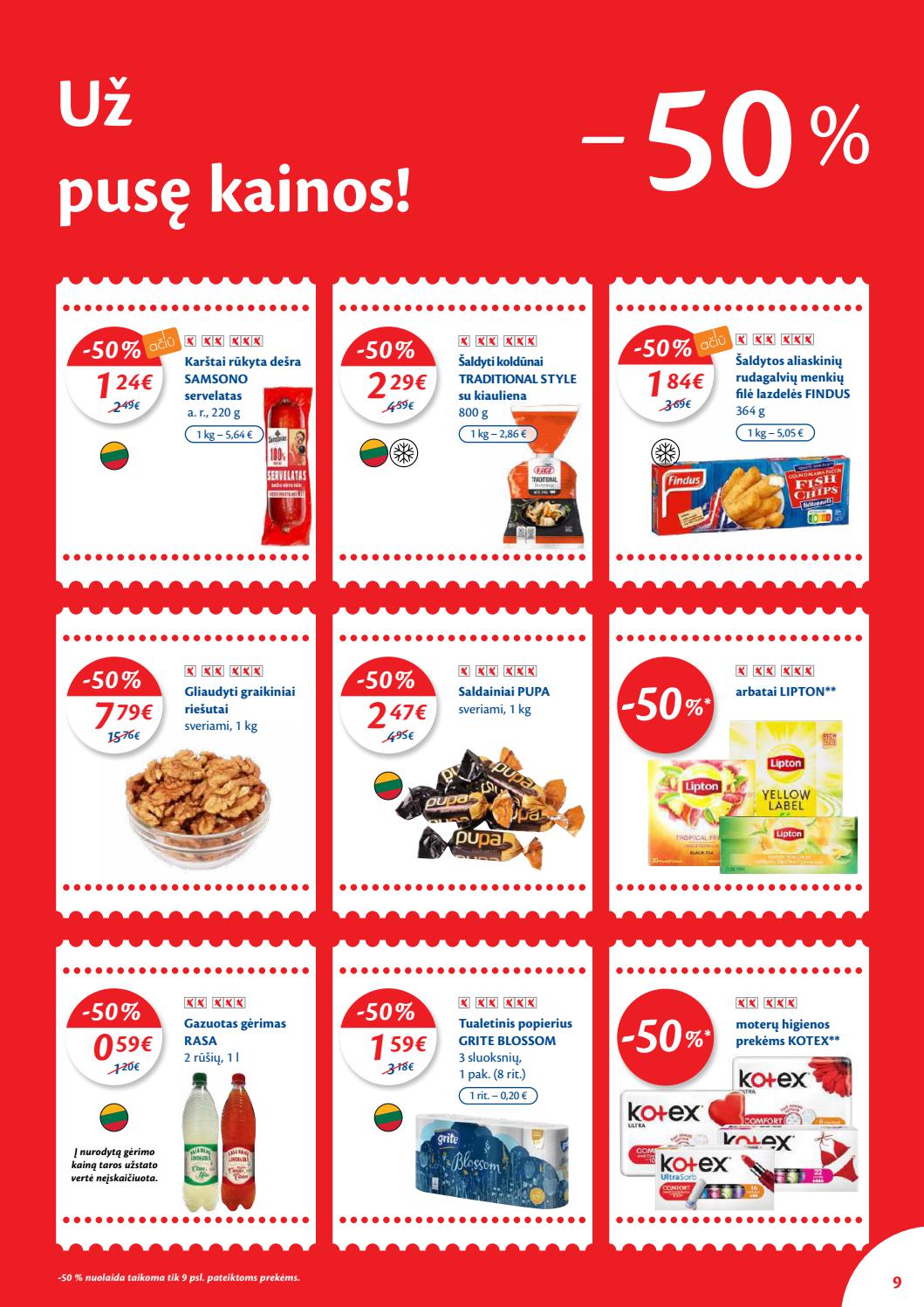 Maxima kaininis leidinys akcijos nuo 
  2021-05-18 iki 
  2021-05-24 | Leidinukas.lt puslapis 9